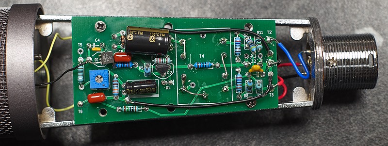 multi use board for tapered mic body